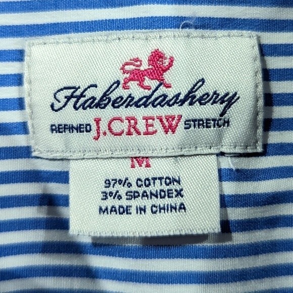 J. Crew Haberdashery Button Down Long Sleeve Dress Shirt Women's Size Medium - Picture 4 of 6